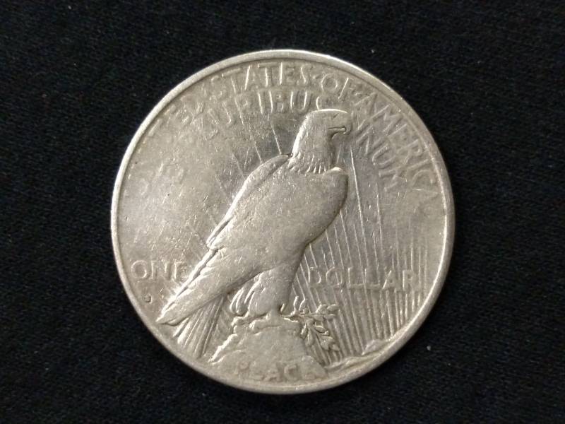 1934 S Peace Silver Dollar...