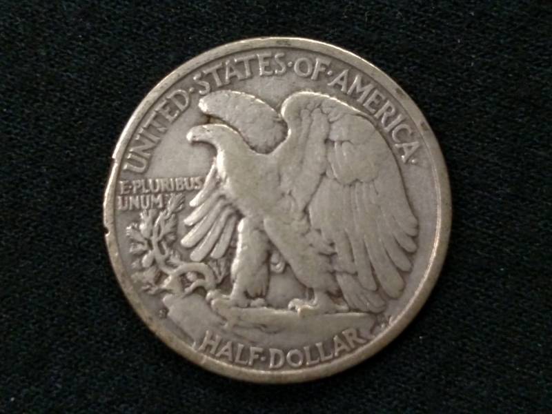 1943 S Walking Liberty Silver Half ...