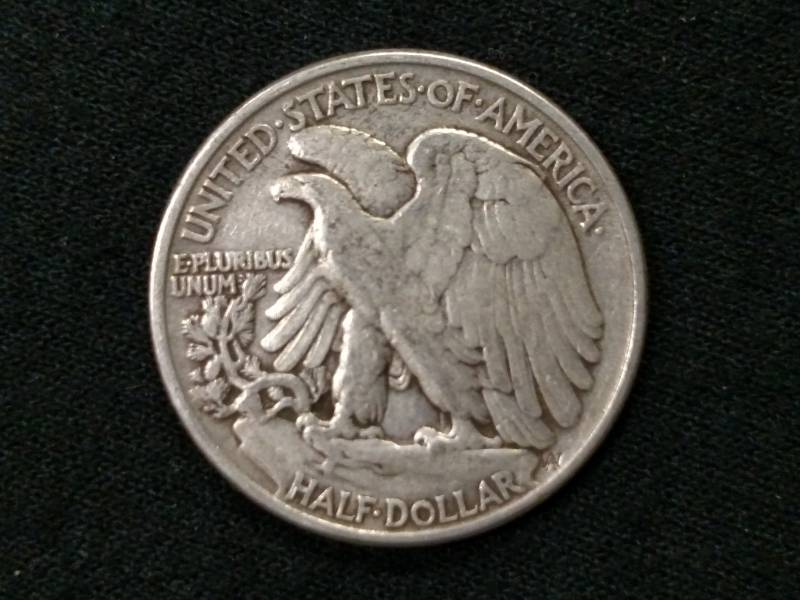 1945 Walking Liberty Silver Half Do...