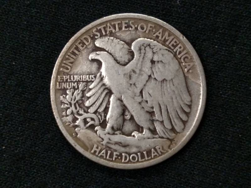 1945 S Walking Liberty Silver Half ...
