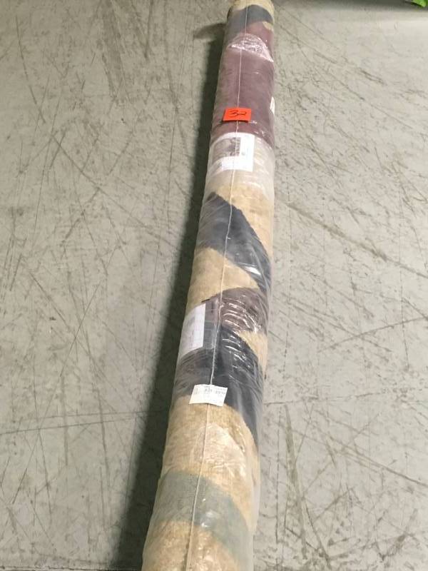 lot 32 image: Ottomanson Contemporary Abstract Beige 8 ft. x 10 ft. Area Rug not used