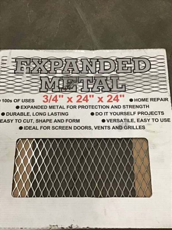 plain expanded metal sheet