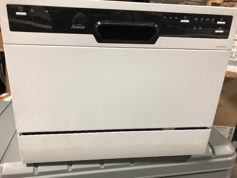 sunbeam countertop dishwasher