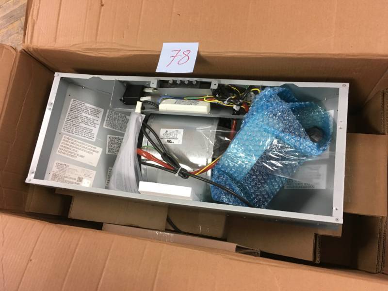Range Hood Stainless Steel Argo 28 In Insert External Recirculating Convertible open box in good condition