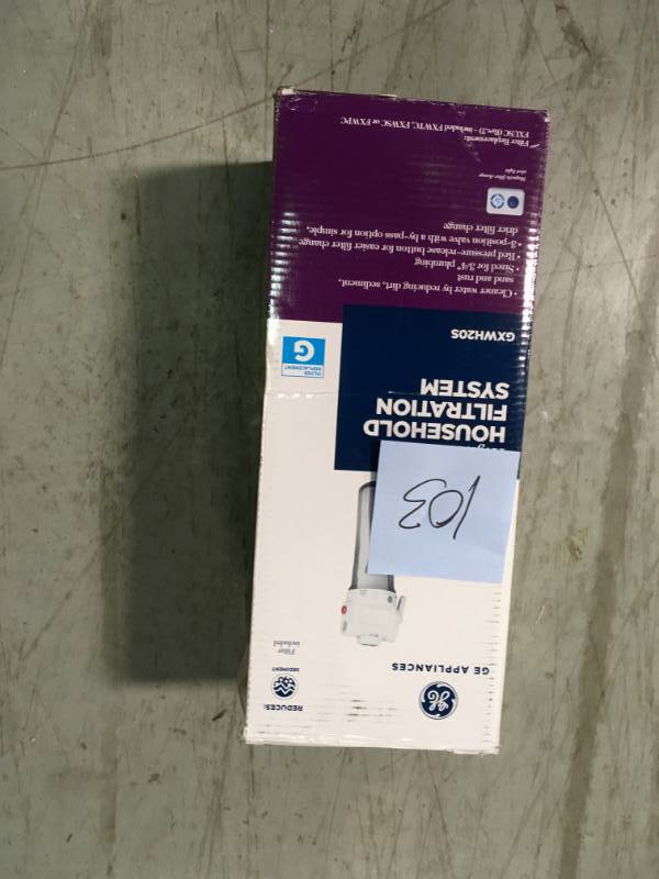 GE Whole House Water Filtration System USED in good condition