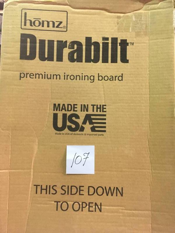 Durabilt Premium Ironing Board open box in good condition