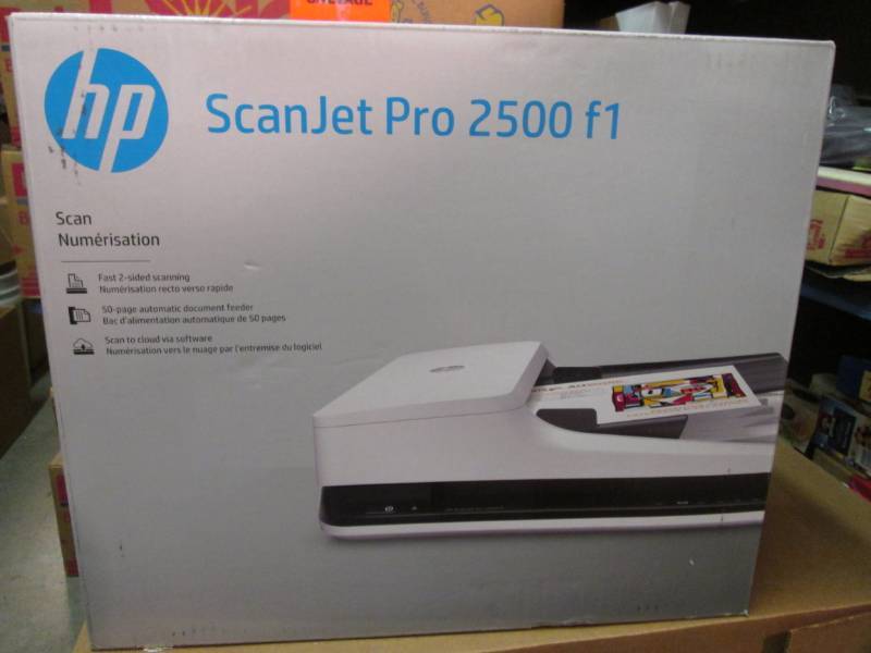 lot 29 image: HP ScanJet Pro 2500 f1 Document Sca...