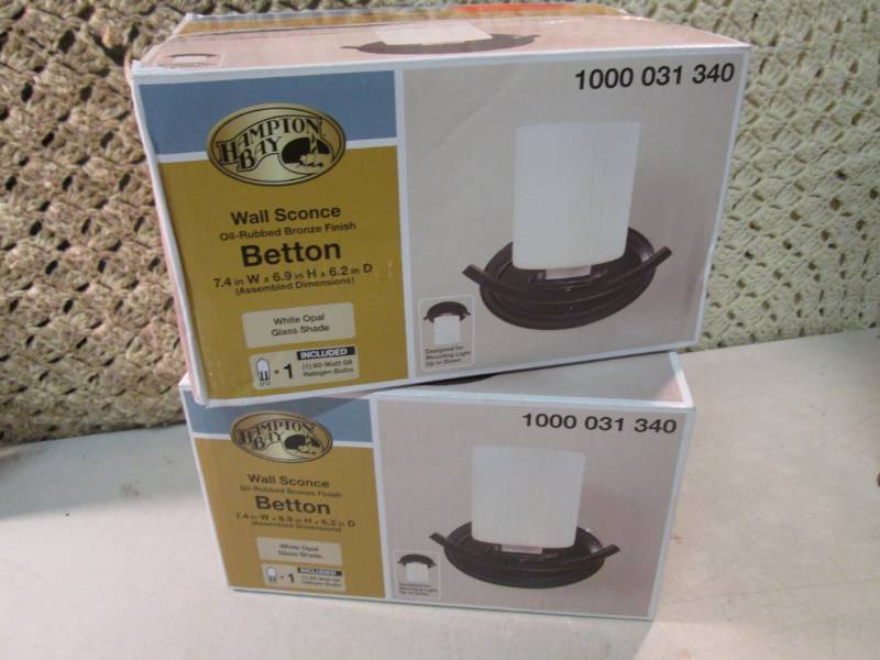 lot 42 image: Lot of 2 Hampton Bay Betton Collect...