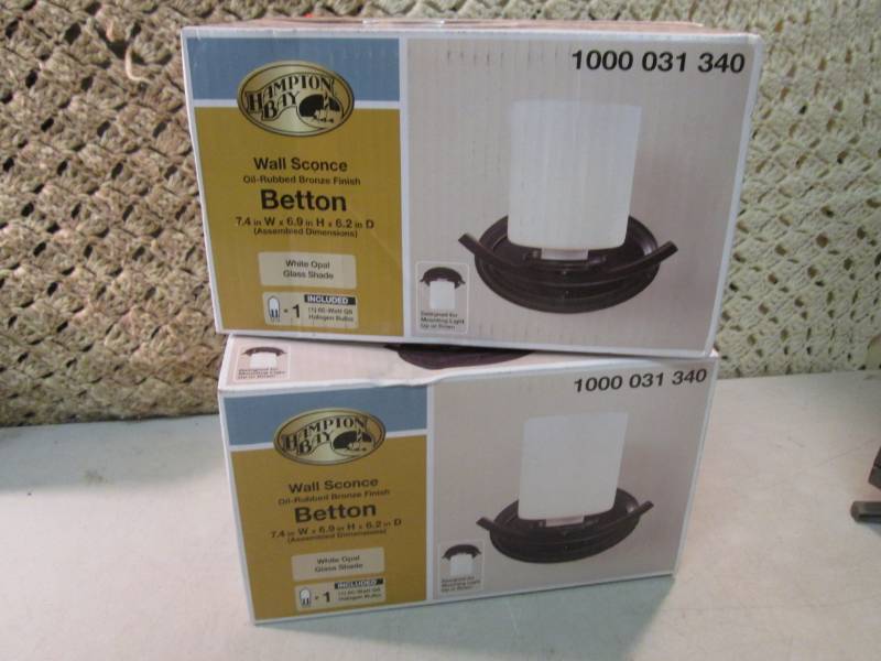 lot 43 image: Lot of 2 Hampton Bay Betton Collect...