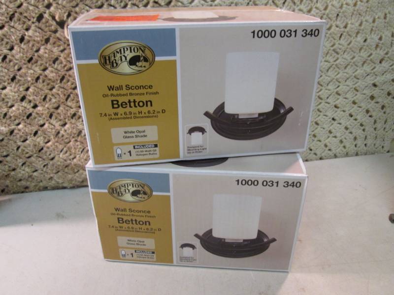 lot 44 image: Lot of 2 Hampton Bay Betton Collect...