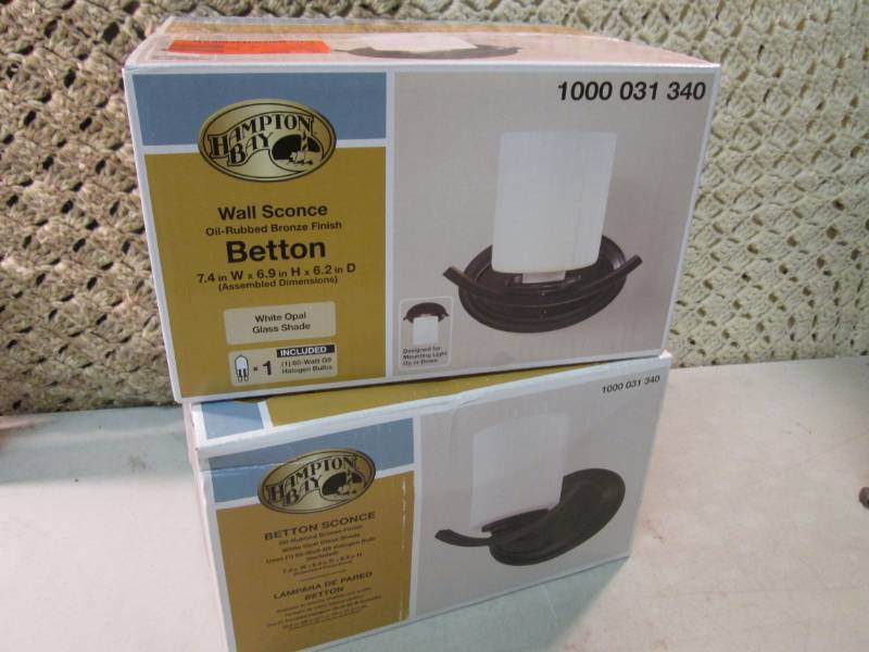 lot 47 image: Lot of 2 Hampton Bay Betton Collect...