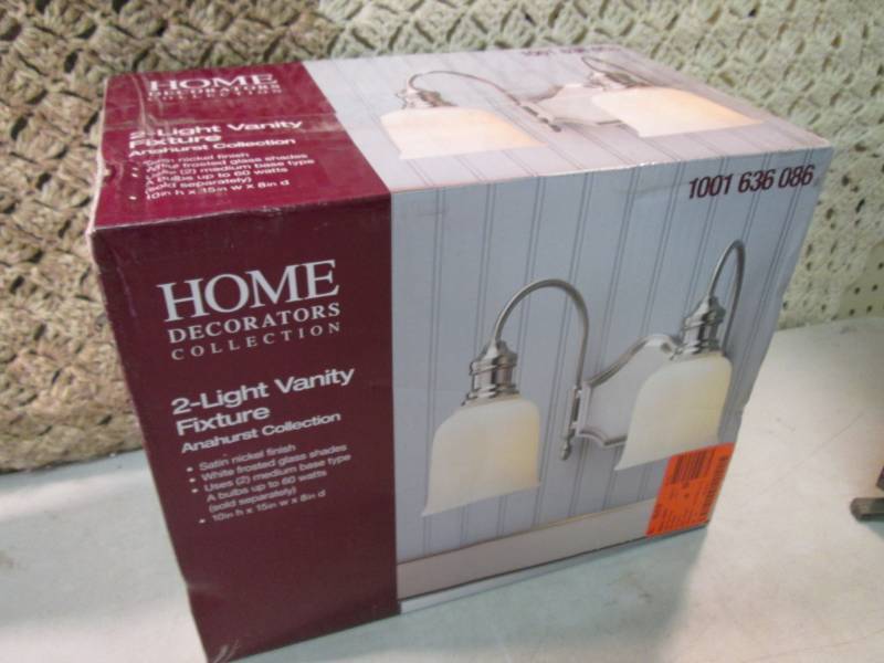 lot 93 image: Home Decorators Collection 2-Light ...