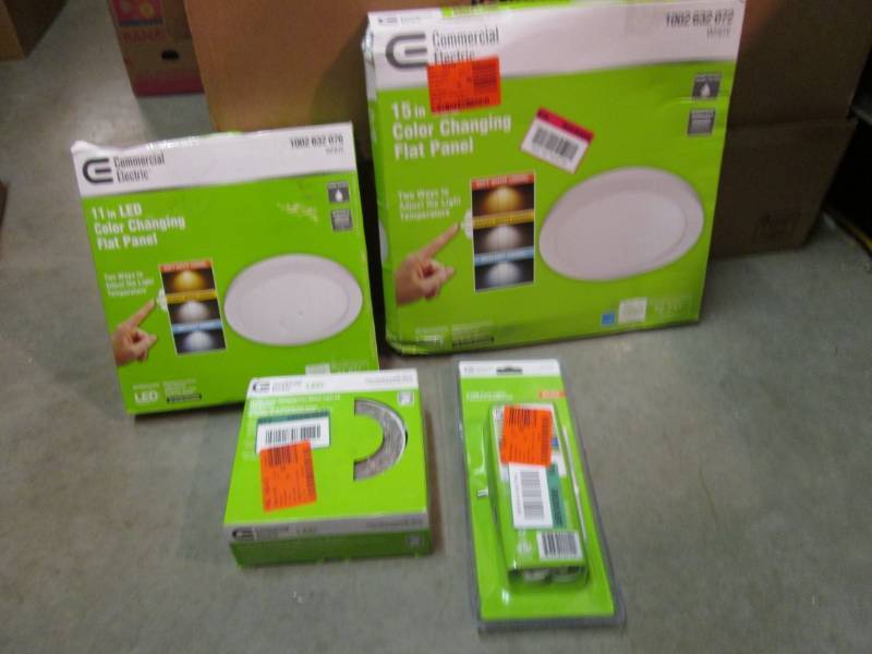 lot 104 image: Lot of Misc LED Lighting See Photos...