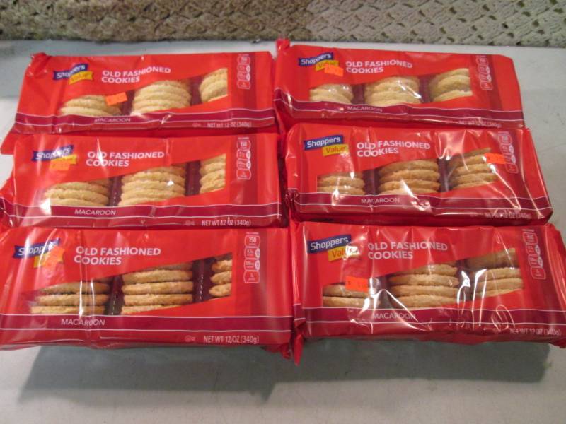 lot 168 image: 6 Packs of Old Fashioned Cookies Ma...