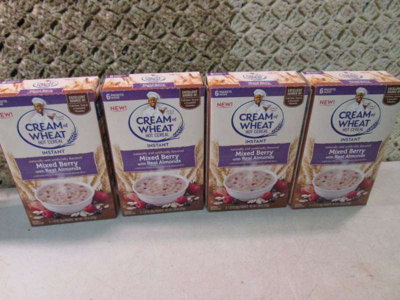 lot 212 image: 4 Boxes of Cream of Wheat Hot Cerea...