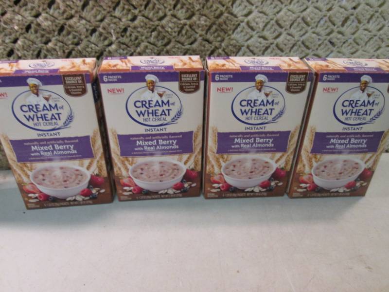 lot 213 image: 4 Boxes of Cream of Wheat Hot Cerea...