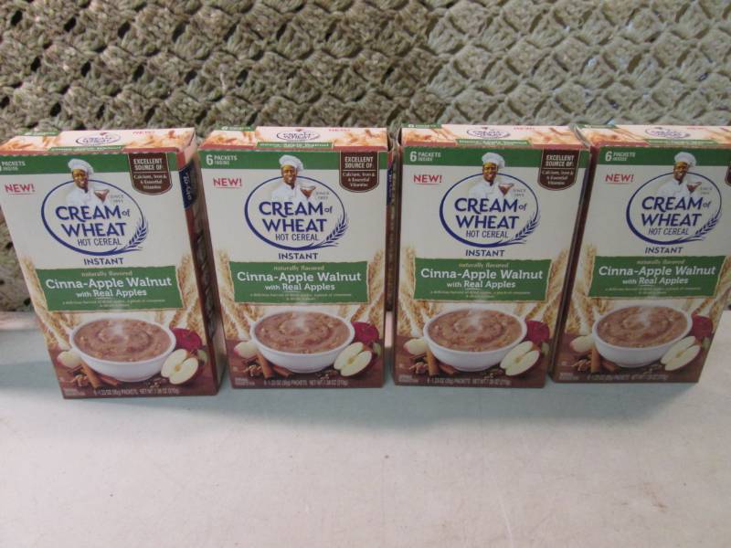 lot 215 image: 4 Boxes of Cream of Wheat Hot Cerea...