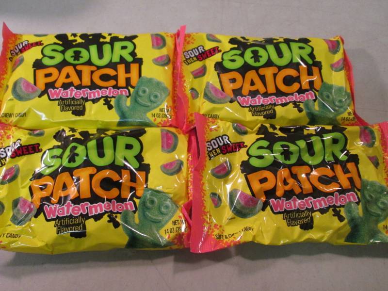 lot 226 image: 4 Bags of Sour Patch Watermelon Sof...