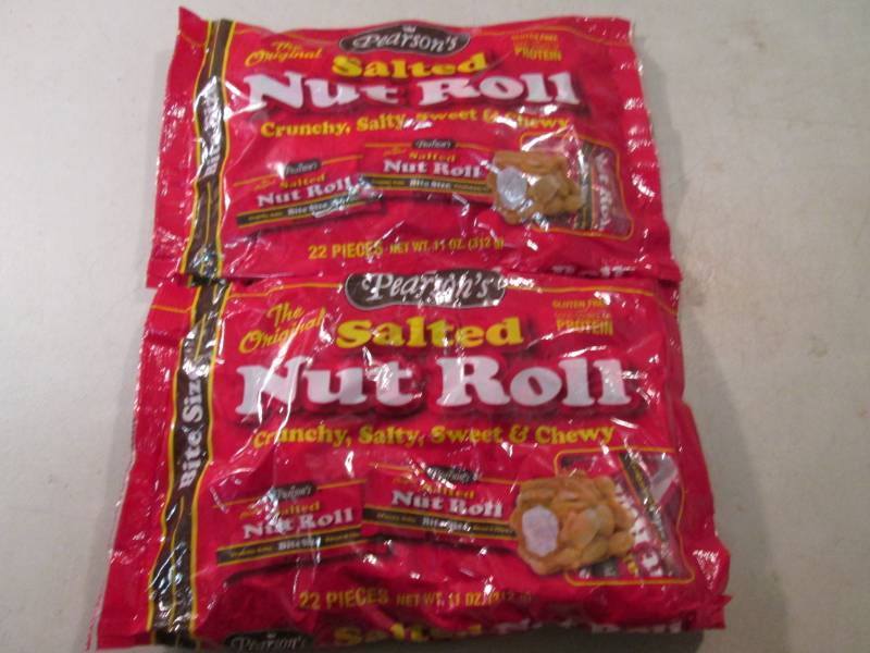 lot 248 image: 2 Bags of Salted Nut Rolls Best by ...