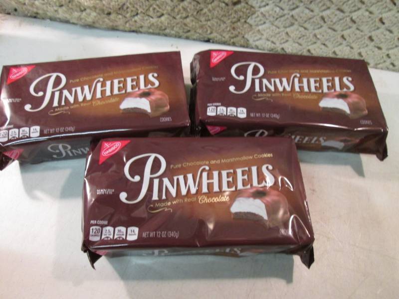lot 269 image: 3 Packs of Pinwheels Cookies Best b...