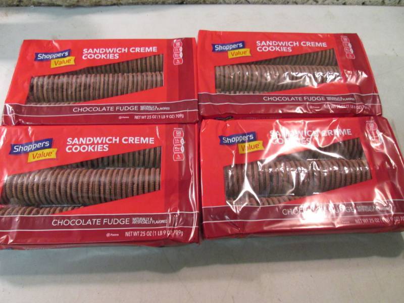 lot 280 image: 4 Packs of Chocolate Fudge Sandwich...