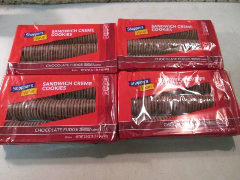 lot 281 image: 4 Packs of Chocolate Fudge Sandwich...