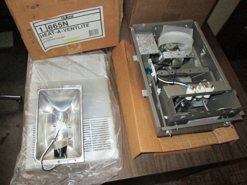 lot 9 image: Nutone Heataventlite as pictured...