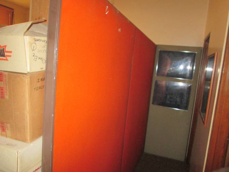 lot 71 image: 2 large cubicle panels for acoustic...