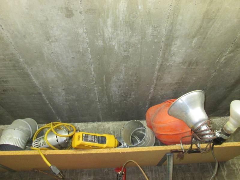 lot 88 image: Lights, hard hat, vent elbows and d...