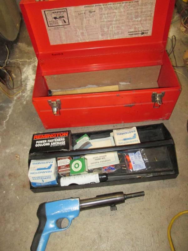 lot 96 image: Remington powder actuated fastner k...
