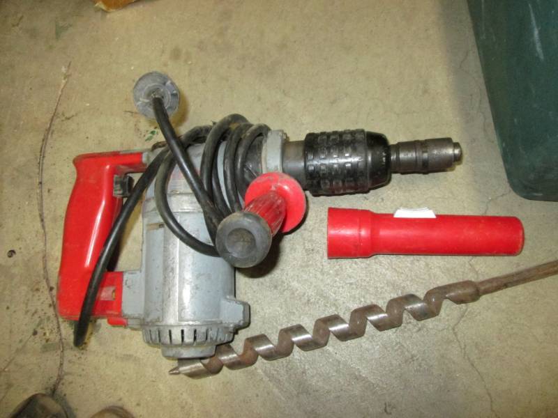 lot 108 image: Hilti drill and bit...