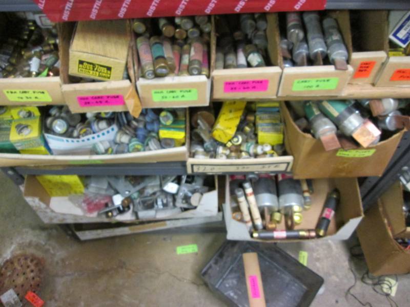lot 126 image: Large lot of fuses...