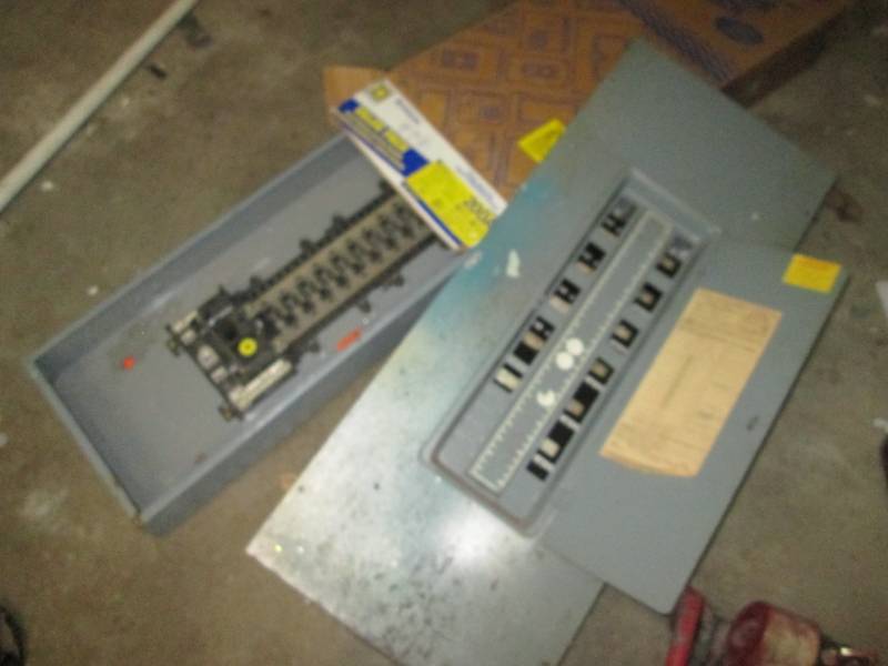 lot 132 image: 2 Large electrical boxes...