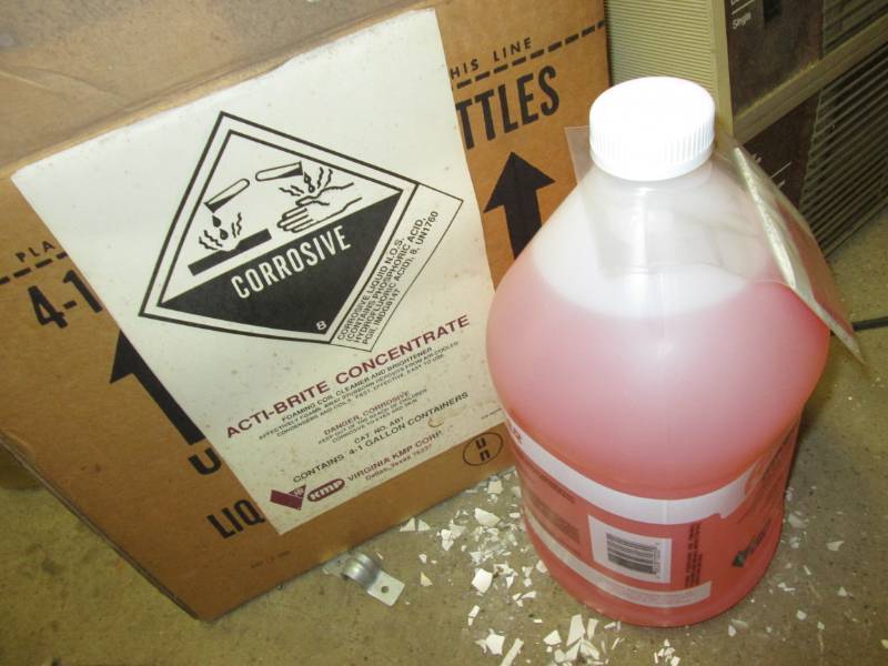 lot 149 image: 3 Gallons of Actibrite concentrate ...