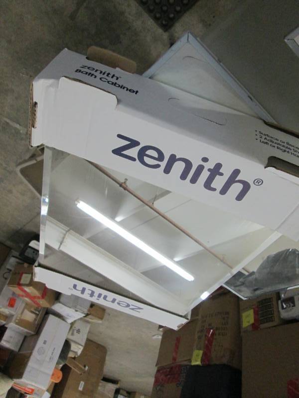 lot 26 image: Zenith 16x26x4.5 inch Frameless Med...