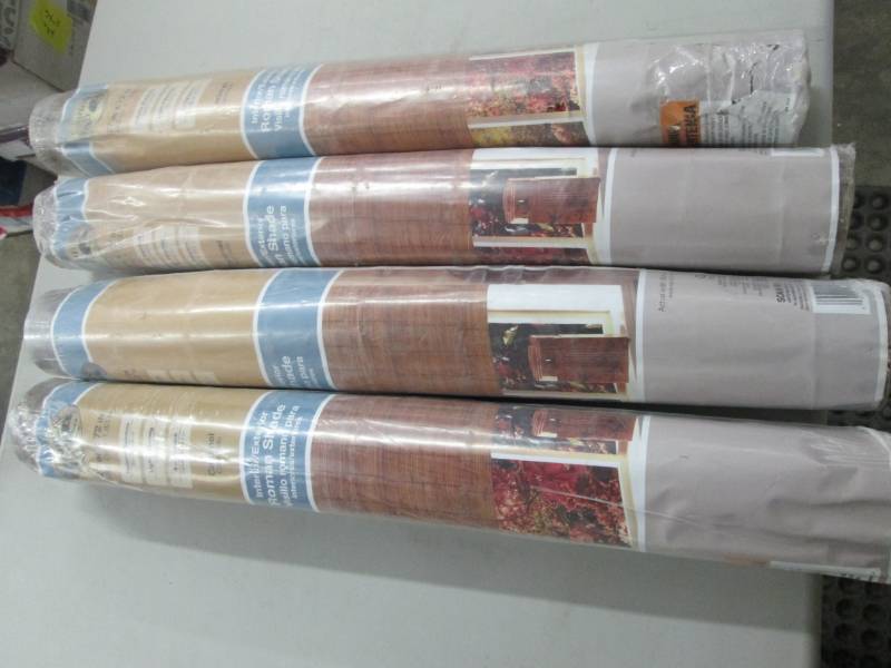 lot 47 image: Lot of 4 Hampton Bay 27x72 inches B...