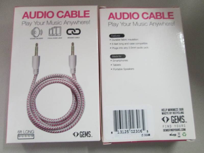 lot 93 image: Case of 48 Gems Bright Pink Braided...