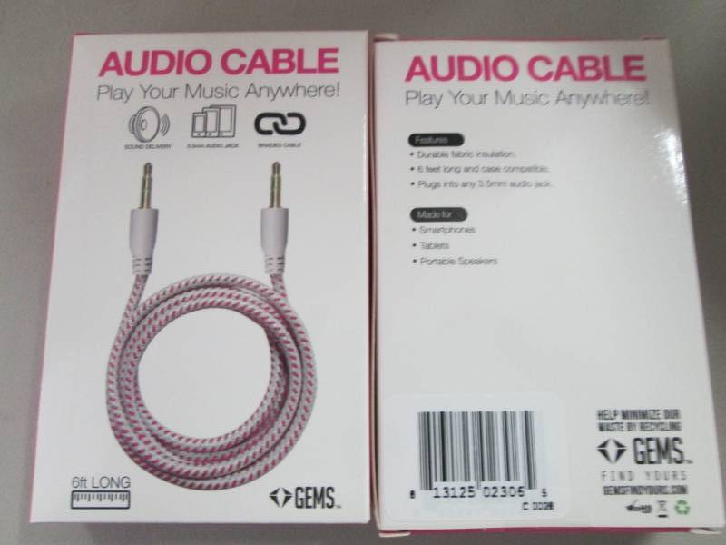 lot 94 image: Case of 48 Gems Bright Pink Braided...