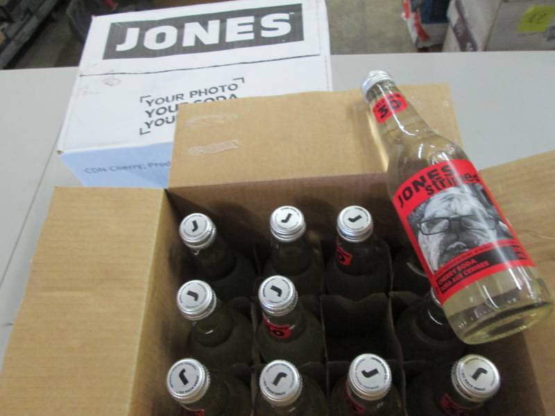 lot 109 image: 2 Cases of 12 Jones Stripped Cherry...