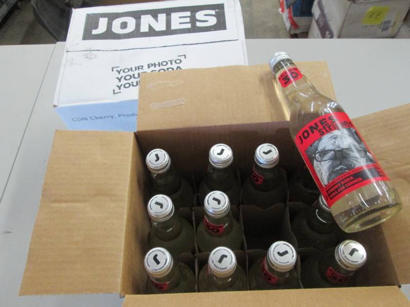 lot 110 image: 2 Cases of 12 Jones Stripped Cherry...