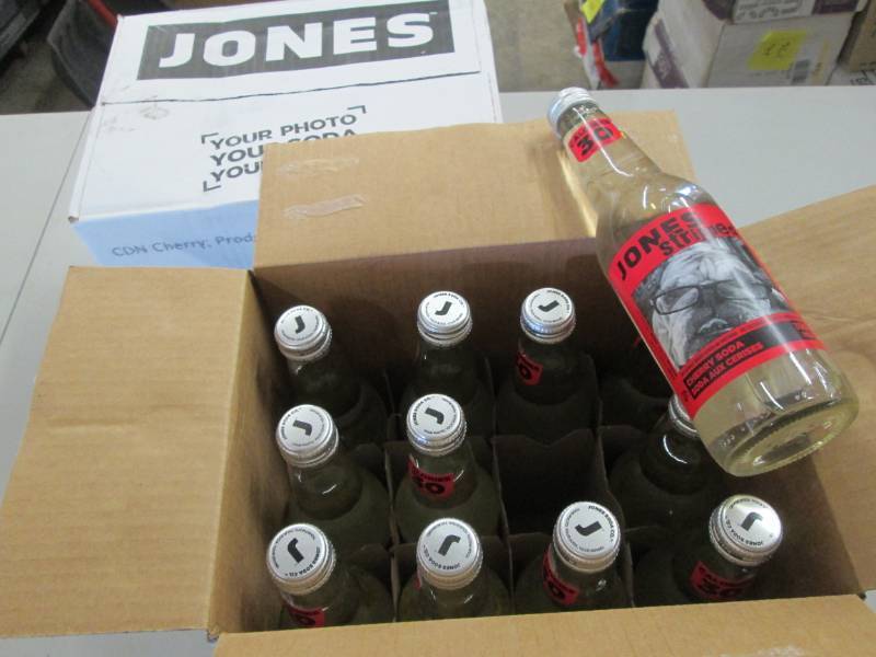 lot 111 image: 2 Cases of 12 Jones Stripped Cherry...