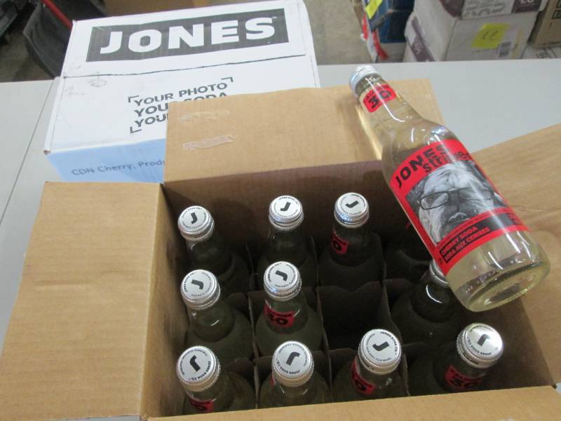 lot 114 image: 2 Cases of 12 Jones Stripped Cherry...