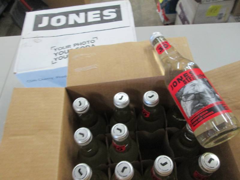 lot 115 image: 2 Cases of 12 Jones Stripped Cherry...