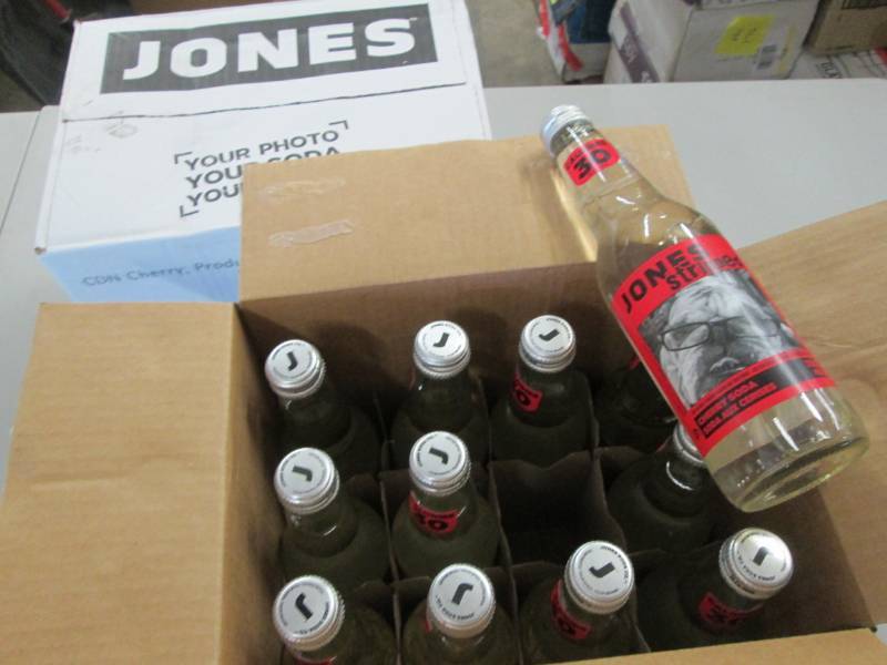lot 118 image: 2 Cases of 12 Jones Stripped Cherry...