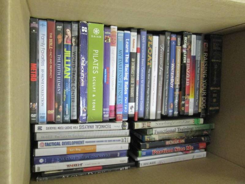 lot 129 image: Large Lot of Assorted DVDs