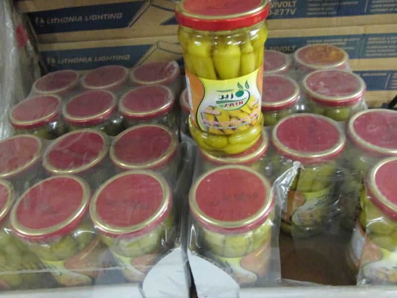 lot 133 image: 4 Cases of 6 Jars Zain Whole Green ...