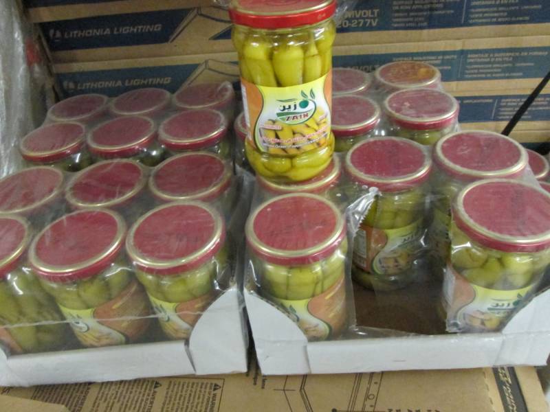 lot 135 image: 4 Cases of 6 Jars Zain Whole Green ...
