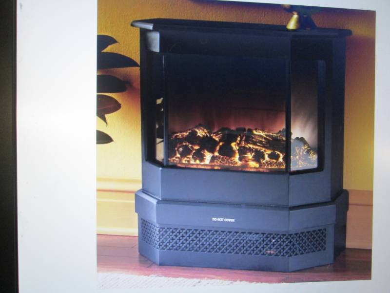 lot 161 image: 3-Sided Contemporary Classic Firepl...