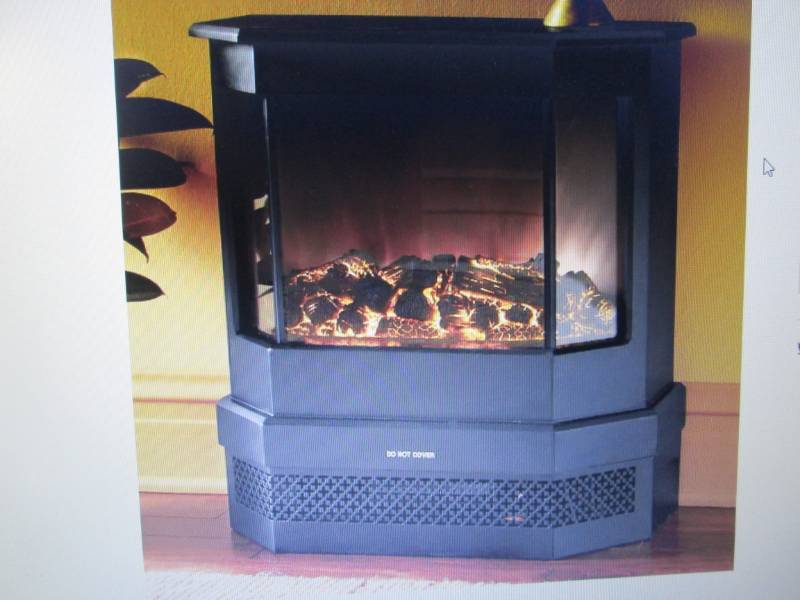 lot 176 image: 3-Sided Contemporary Classic Firepl...