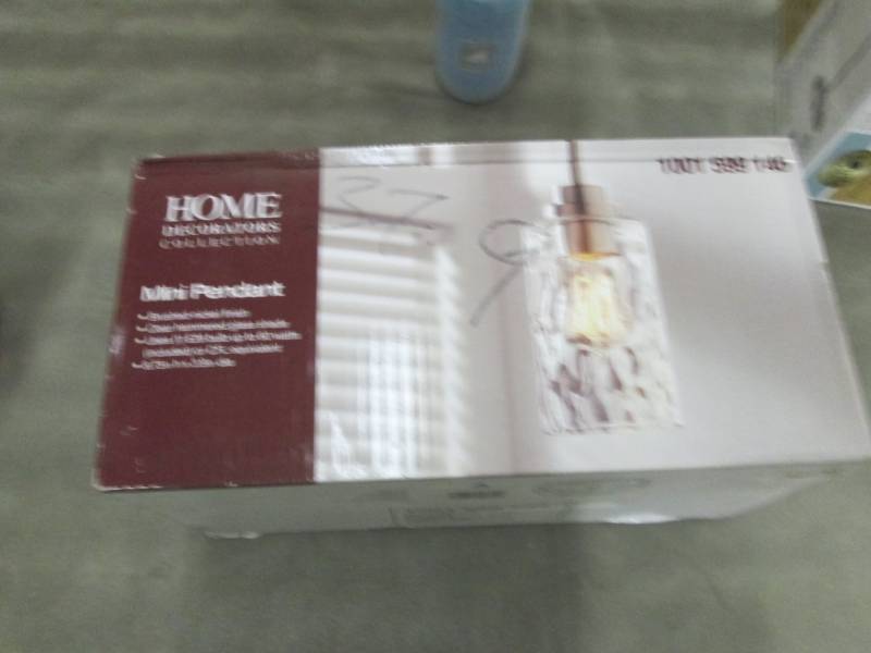 lot 201 image: Home Decorators Collection 1-Light ...